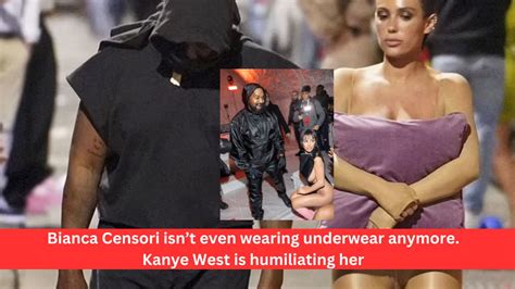 bianca censori vagina|Bianca Censori isnt wearing underwear anymore. Kanye West is ...